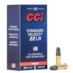 CCI Standard Velocity .22LR 40gr Ammo