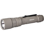 Surefire EDC2-DFT Turbo Tan dual-fuel LED flashlight in tan finish at Range Arts